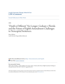 Graham v. Florida and the Future of Eighth