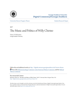 The Music and Politics of Willy Chirino
