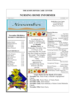 NURSING HOME INFORMER