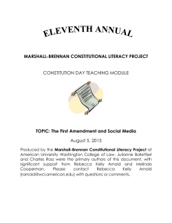 The 2015 - 2016 Constitution Day Lesson Plan is Available Here!