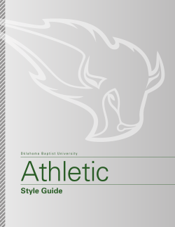 Style Guide - Oklahoma Baptist University