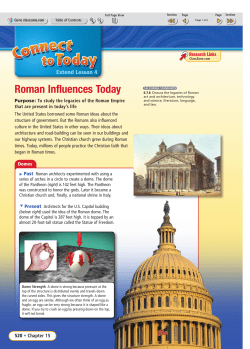 Roman Influences Today