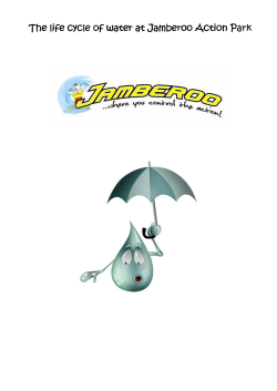 The life cycle of water at Jamberoo Action Park of water at Jamberoo