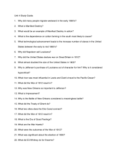 Unit 4 Study Guide PAGES