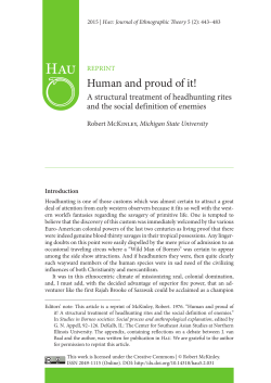 this PDF - HAU: Journal of Ethnographic Theory