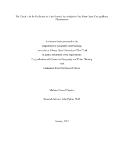 The Check is in the Mail (And so is the House)