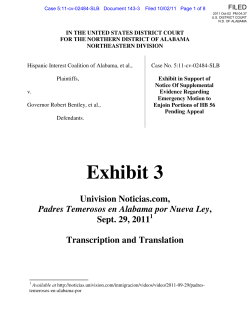 Exhibit 3