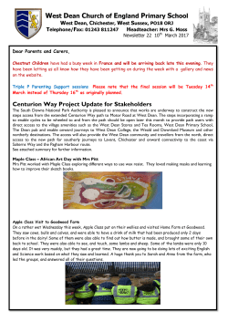 Newsletter 22 10th March 2017