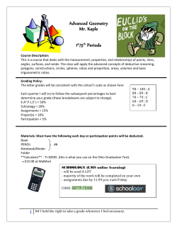 Syllabus - Buckeye Central