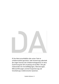 Das Werk einschlie&szlig;lich aller seiner Teile ist - DAAD