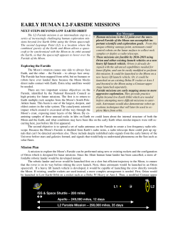 early human l2-farside missions