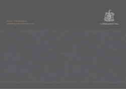 our corporate hire brochure