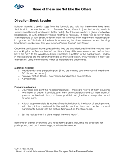 Three of These are Not Like the Others Direction Sheet