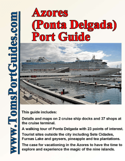 Azores (Ponta Delgada) Cruise Port Guide
