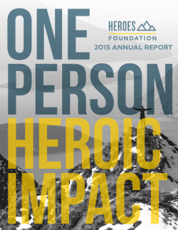 2015 - Heroes Foundation
