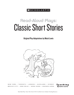 Read-Aloud Plays