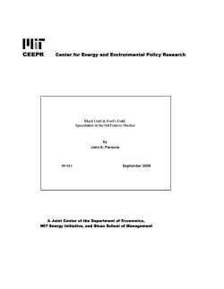 Full Paper - MIT Center for Energy and Environmental Policy Research