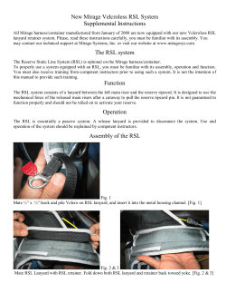 New Velcroless RSL Instructions