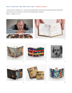 Image Sheet - Yale Center for British Art