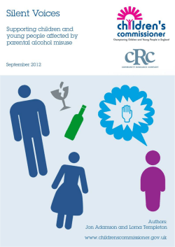 Out of the shadows - Institute of Alcohol Studies