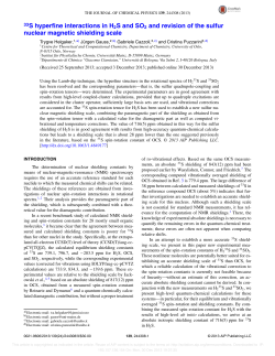 33S hyperfine interactions in H2S and SO2 and revision of the sulfur