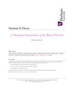 PDF (A Theological Interpretation of the Book of Proverbs)
