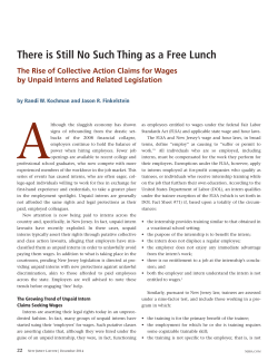There is Still No Such Thing as a Free Lunch