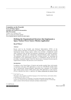 Defining the Organizational Structure that Implements a Space