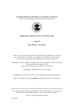 Ordinary Certificate Paper II