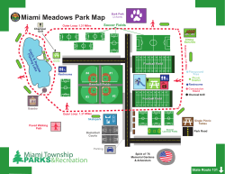 Miami Meadows Park Map