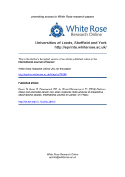 - White Rose Research Online