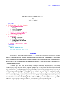 Piety - Cranfordville.com