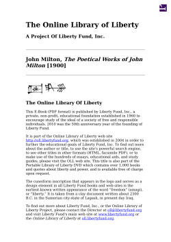 Online Library of Liberty: The Poetical Works of John Milton