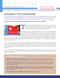 Insuring the Uninsured
