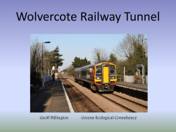 Wolvercote Railway Tunnel