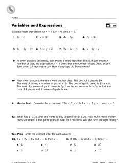 H1-10 Variables and Expressions (p. 29)