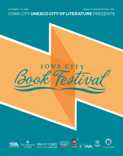 2016 program - Iowa City Book Festival