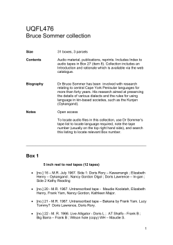 UQFL476 - UQ Library - University of Queensland
