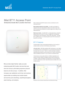 Mist BT11 Access Point