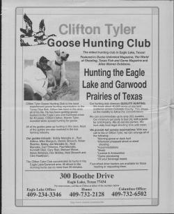 WJ^Goose Hunting Club - Eagle Lake Headlight