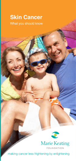 Skin Cancer - Marie Keating Foundation