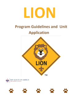 Lion Parcitipation Guide