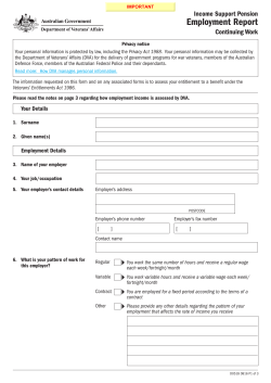 D0518 - Department of Veterans` Affairs