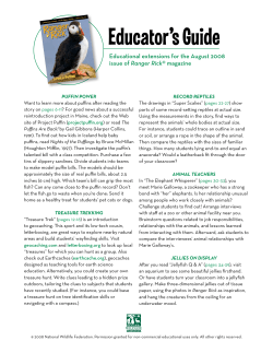 Educator`s Guide - National Wildlife Federation