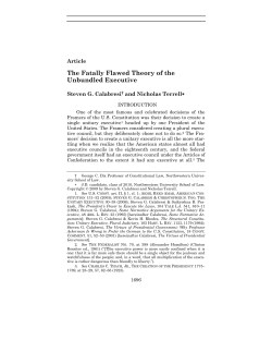 The Fatally Flawed Theory of the Unbundled Executive