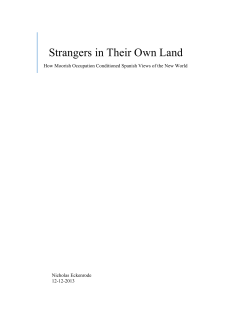 Strangers In Their Own Land