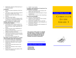 Grade 5 Curriculum Guide