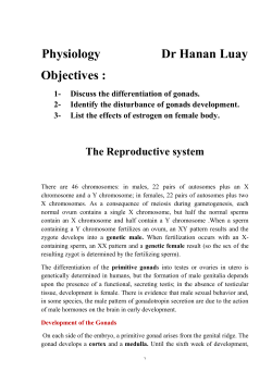 Physiology Dr Hanan Luay Objectives : 1