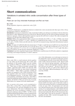 Short communications - Rubicon Research Repository