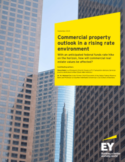 Commercial property outlook in a rising rate environment